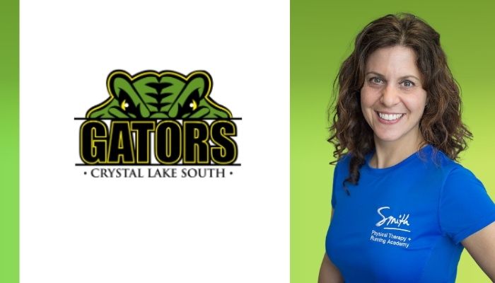 Denise at CLS Career Panel Crystal Lake South Career Panel